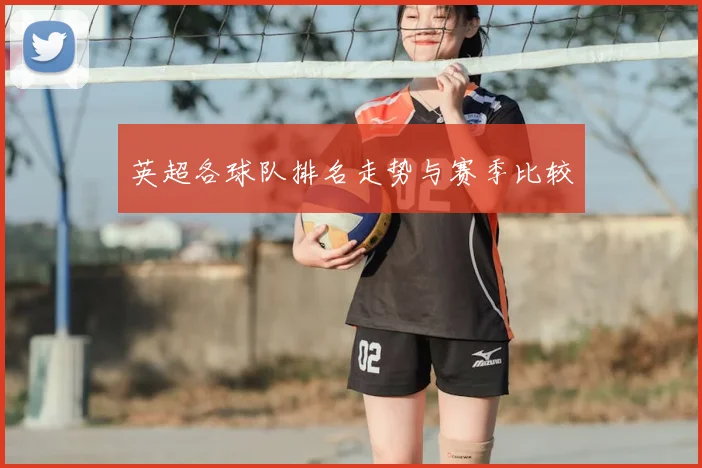 英超各球队排名走势与赛季比较